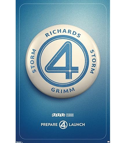 Amazon.com: THE FANTASTIC FOUR 4 FIRST STEPS MOVIE POSTER 2